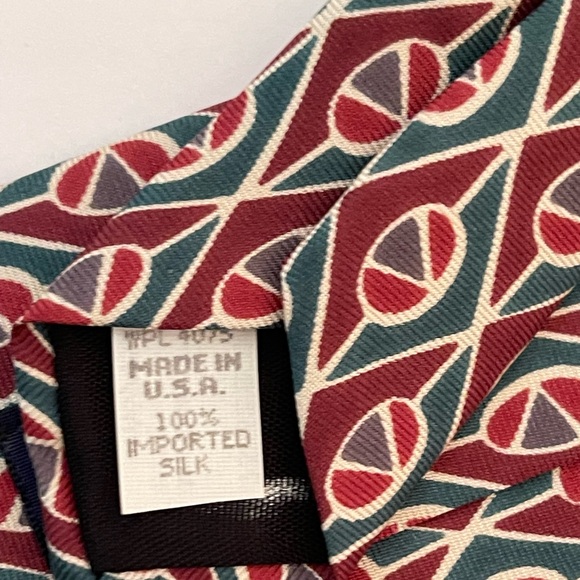 Vintage Oscar de la Renta Men's 56”L 4” W Neck Tie Wear Couture Collection - Picture 4 of 4